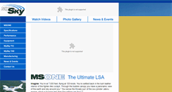 Desktop Screenshot of mysky.aero